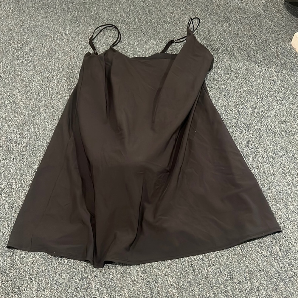 like new - Abercrombie black traveler dress